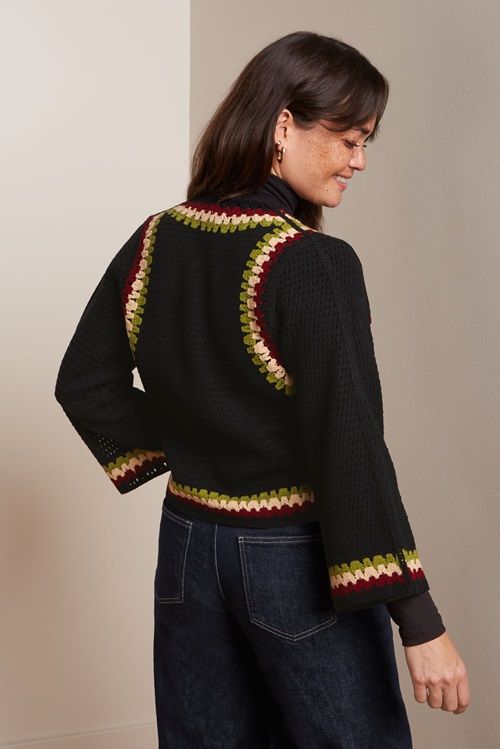 Arlene Cardi Crochet Cabernet Red