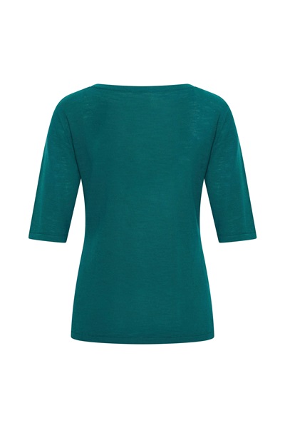 Top V Neck Emerald