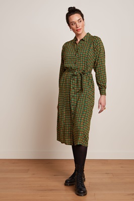 Marisa Dress Valley Peacock Green