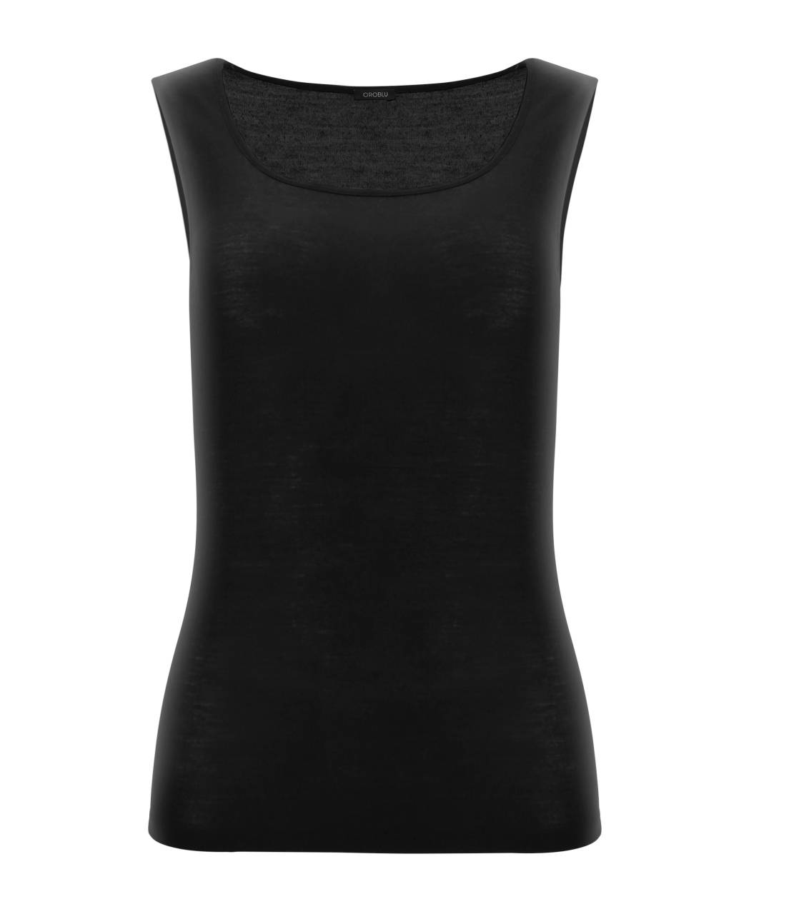 Pwerfect Line Cashmere Tank top Black