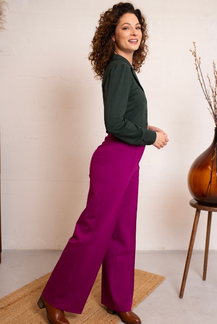 Taylor Pants Magenta Punty