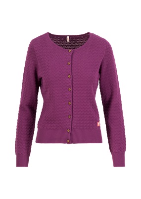 Save The Brave Cardigan Violet