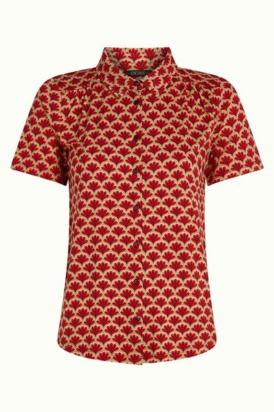 Maisie Blouse Touche-True Red