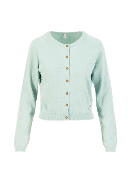 Cardigan sweet Knit Blue Chalcedony