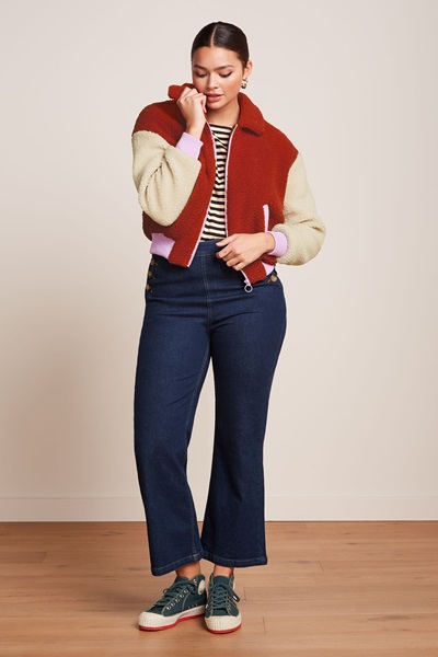 Fay Jacket Teddy Red