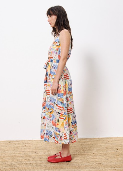 Achouak Dress Marche Blanc