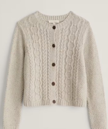 Tressa Cardigan Aran 