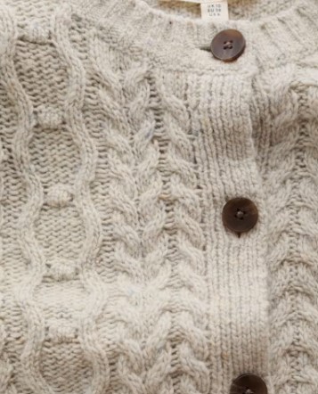 Tressa Cardigan Aran 