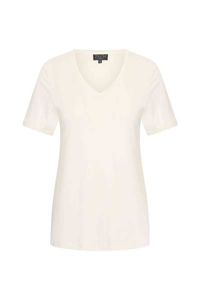 Top V neck Off White