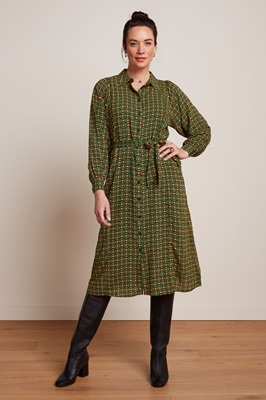 Marisa Dress Valley Peacock Green