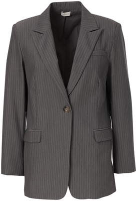 Elmer Jacket  Grey Pin Stripe