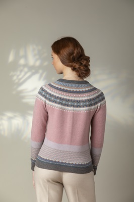 Alpine Cardigan Vintage Pink