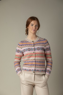 Kinross Cardigan Coral