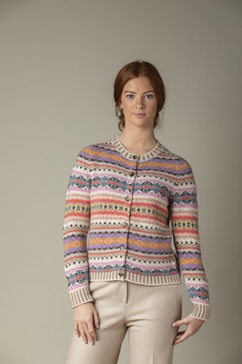 Kinross Cardigan Coral