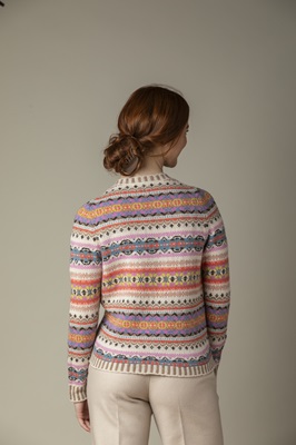 Kinross Cardigan Coral