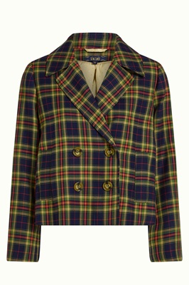 Patti Coat Lucky Check