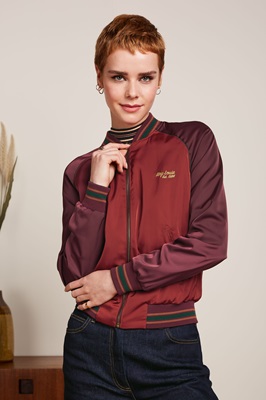 Bomber Jacket Dazy Windsor Red