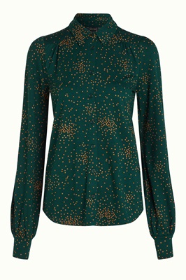 Carina Blouse Valentine Pine Green