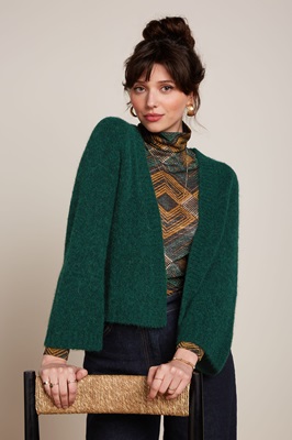 Emily Cardi Milie Pine Green