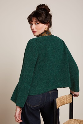 Emily Cardi Milie Pine Green