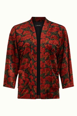 Noor Jacket Bloom Black