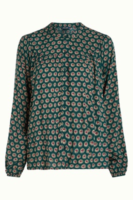 Nala Blouse Eliot Pine Green