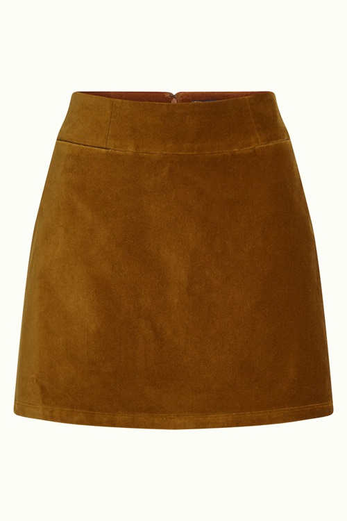 Olivia skirt Uni Fargo Golden Brown